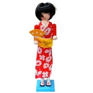 Ashland Asian Christmas Nutcracker Girl Lady Geisha Japan Peace on Earth